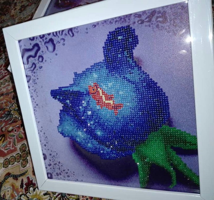 تابلونقاشی باالماس کارشده