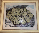 طرح کارشده نقاشی باالماس طرح بچه ببرها